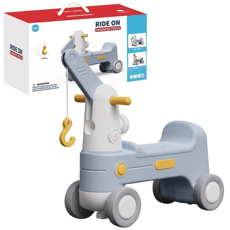 Ride On Engineer Truck - Blue