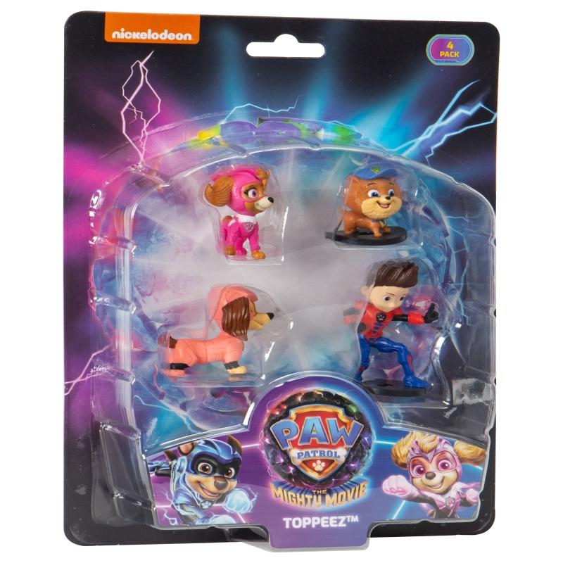 Paw Patrol The Mighty Movie Pencil Toppers blister 4 Pcs - Pack of 1