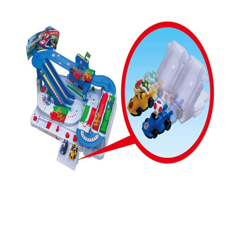 Mario Kart Racing Deluxe Expansion Pack Figure Set (Bowser & Toad)