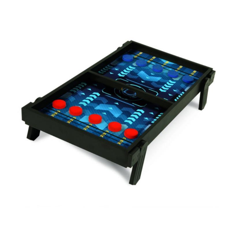 Merchant Ambassador 2-in-1 Wooden Sling Hockey and Rebound Shuffleboard