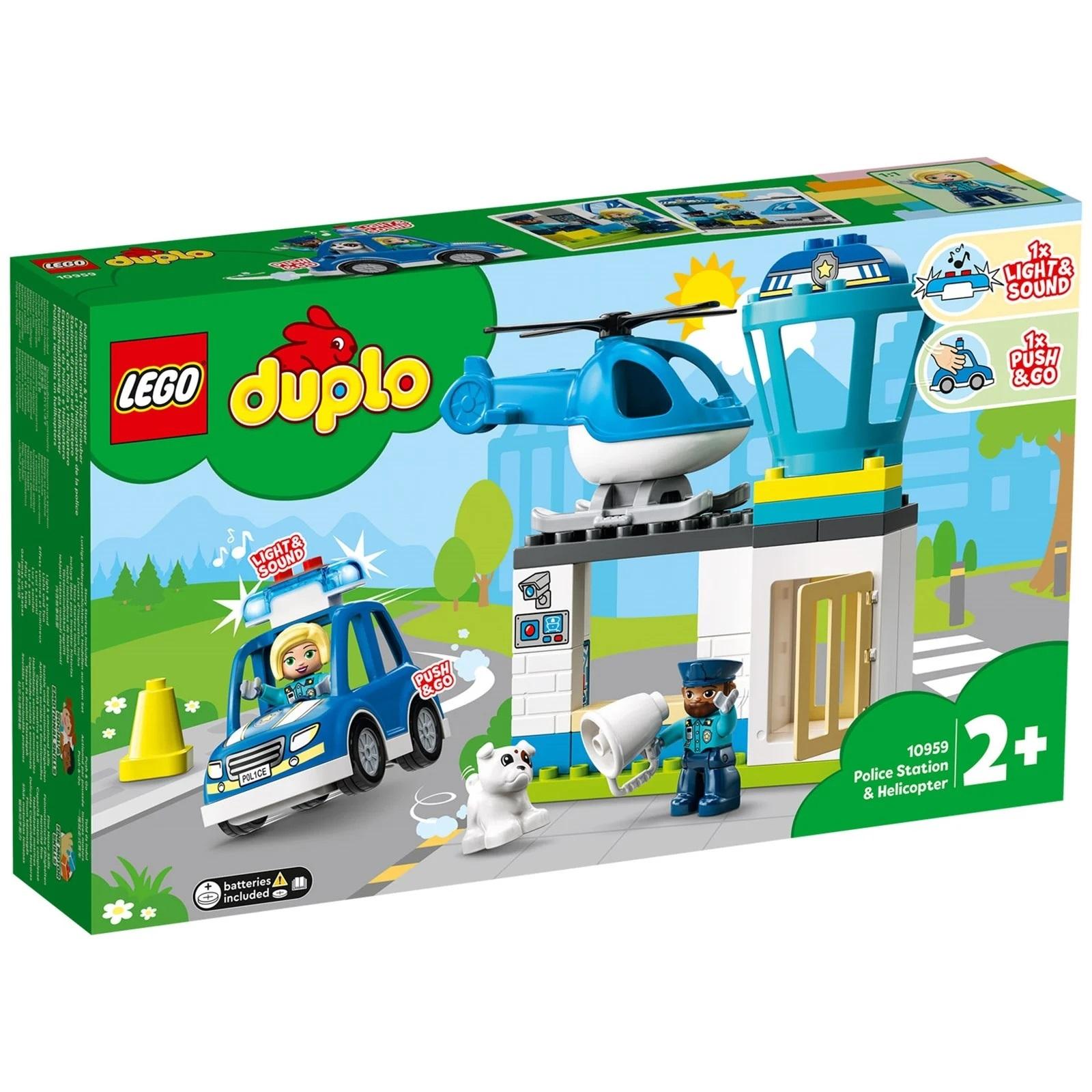 Lego Duplo Police Station And Helicopter