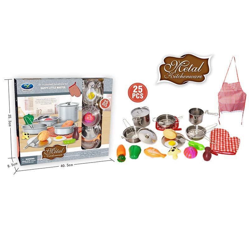 Stainless Steel Kitchen Set - 25 Pcs