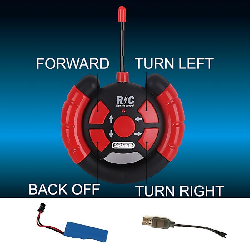 جي تي تويز - طائرة إيرباص اي 380 بجهاز تحكم عن بعد لون أزرق