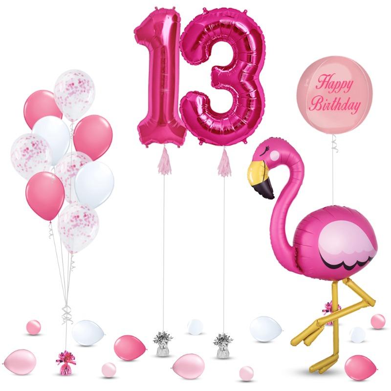 Birthday Decoration Set - Flamingo