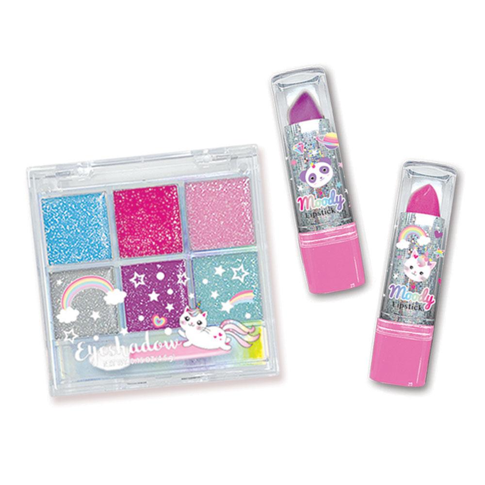 هوت فوكاس - مجموعة ظلال عيون وأحمر شفاه مودي بتصميم كاتي كورن