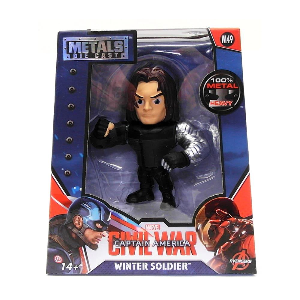 Marvel Civil War Winter Soldier Figure - 4 Inch
