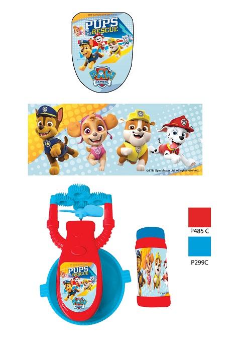 Paw Patrol - 2 in 1 Electric Bubble Fun Set