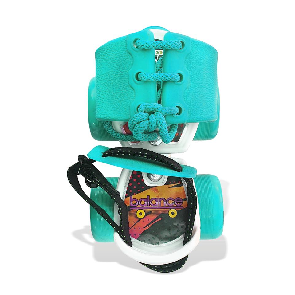 جاسبو - حذاء تزلج قابل للتعديل لون أزرق سماوي