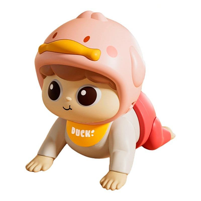 Beluckier Electric Crawling Baby Toy - Pink