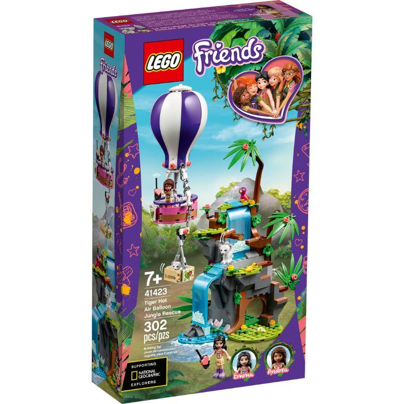 Lego Friends Tiger Hot Air Balloon Jungle Rescue 302pcs
