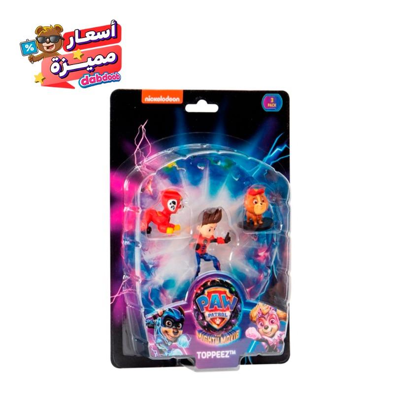 Paw Patrol The Mighty Movie Pencil Toppers blister 3 Pcs - Pack of 1