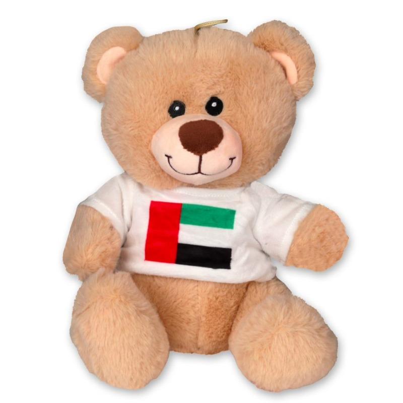 كودليس - دبدوب بقميص العلم الأماراتي 25 سم