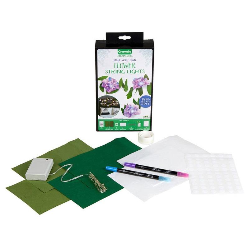 Crayola Luminous Flowers Coloring Set