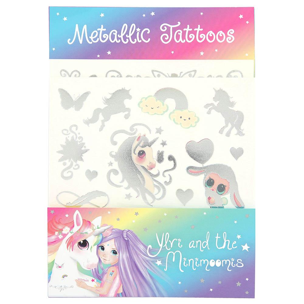 Top Model Ylvi  And The Minimoomis Metallic Tattoos