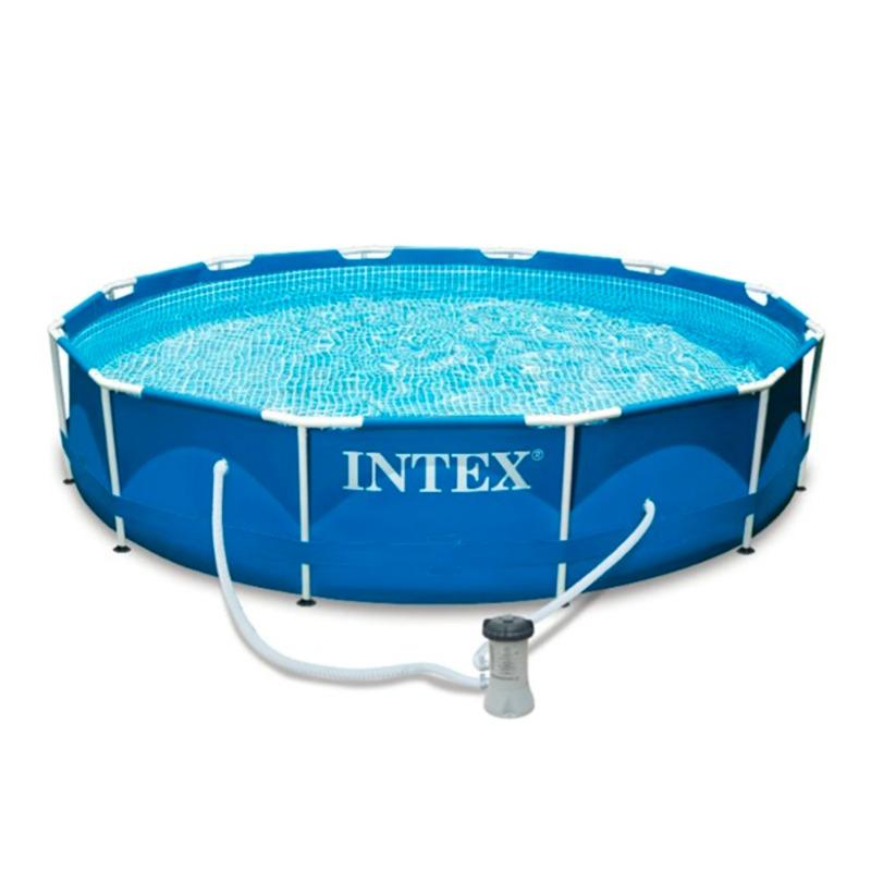 انتكس - حمام سباحة بإطار معدني