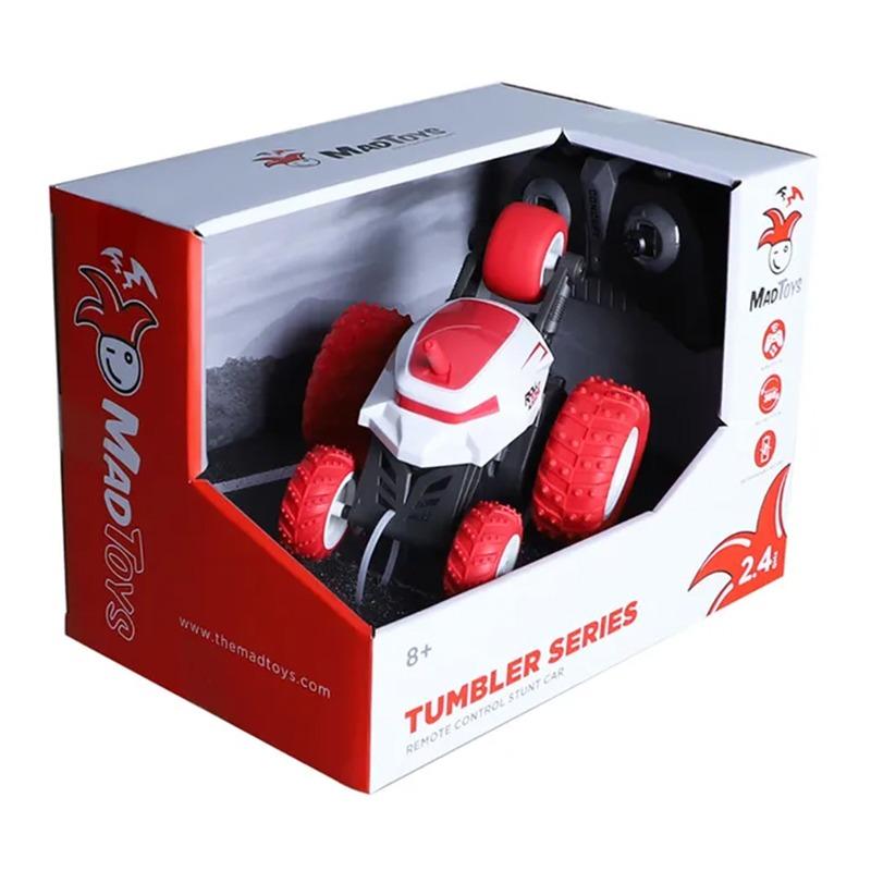 Mad Toys Tumbler Series Remote Control Stunt Car - Warrior Red