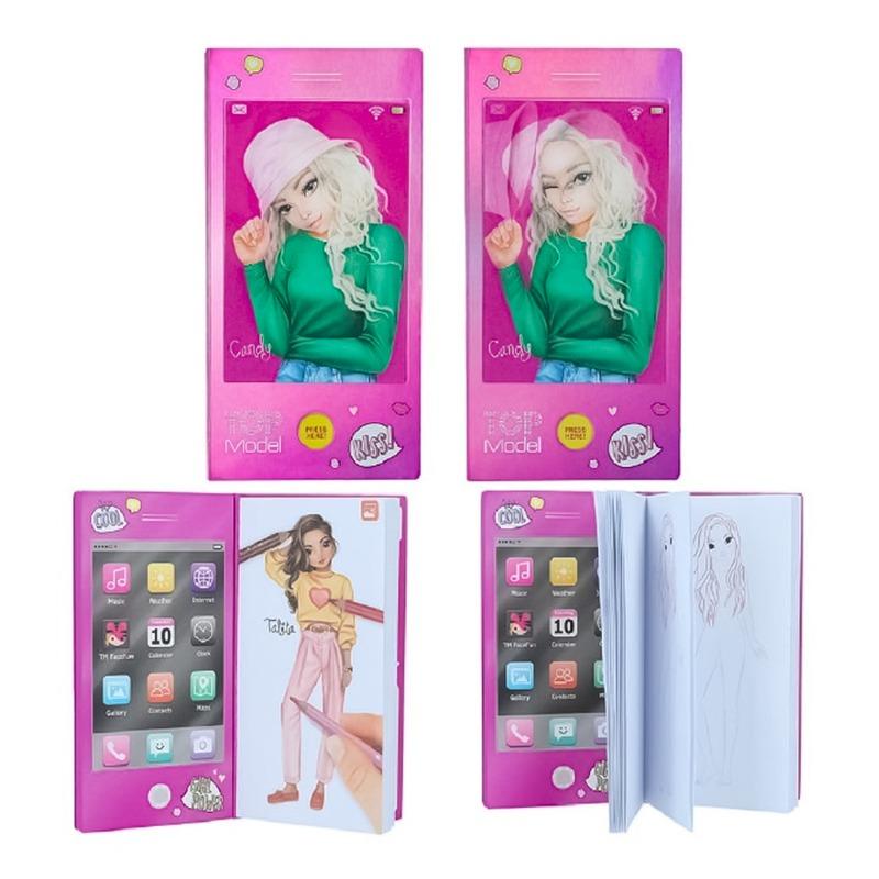 توب موديل - كتاب تلوين صغير مع صوت أشكال متعددة