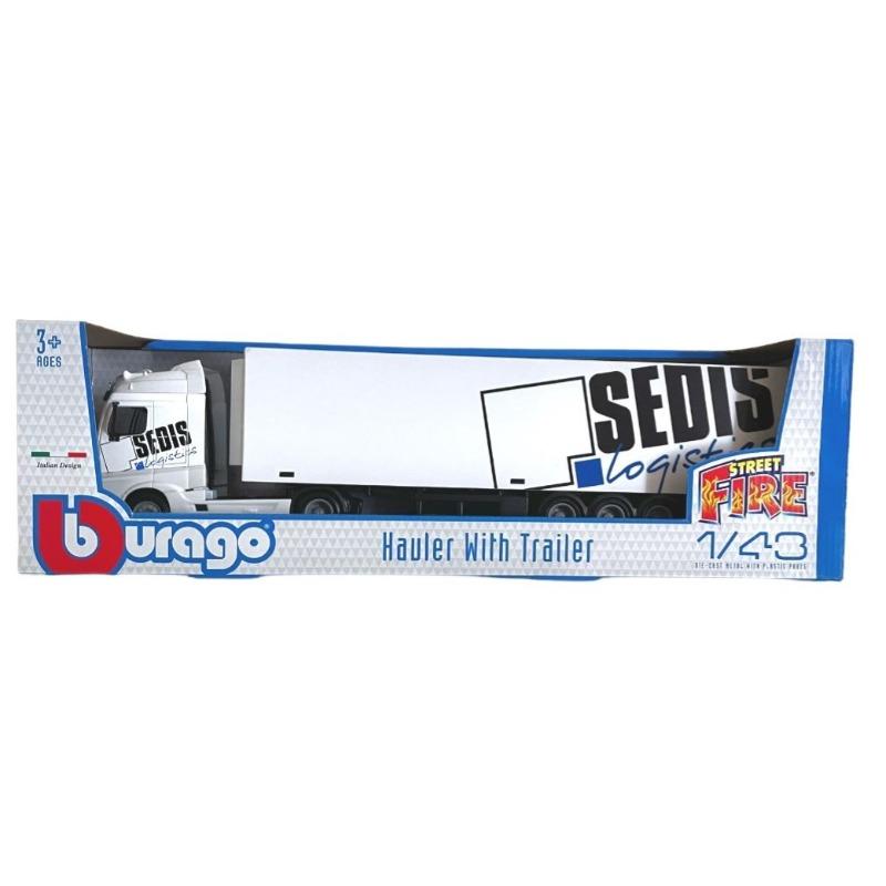 Bburago Hauler With Trailer