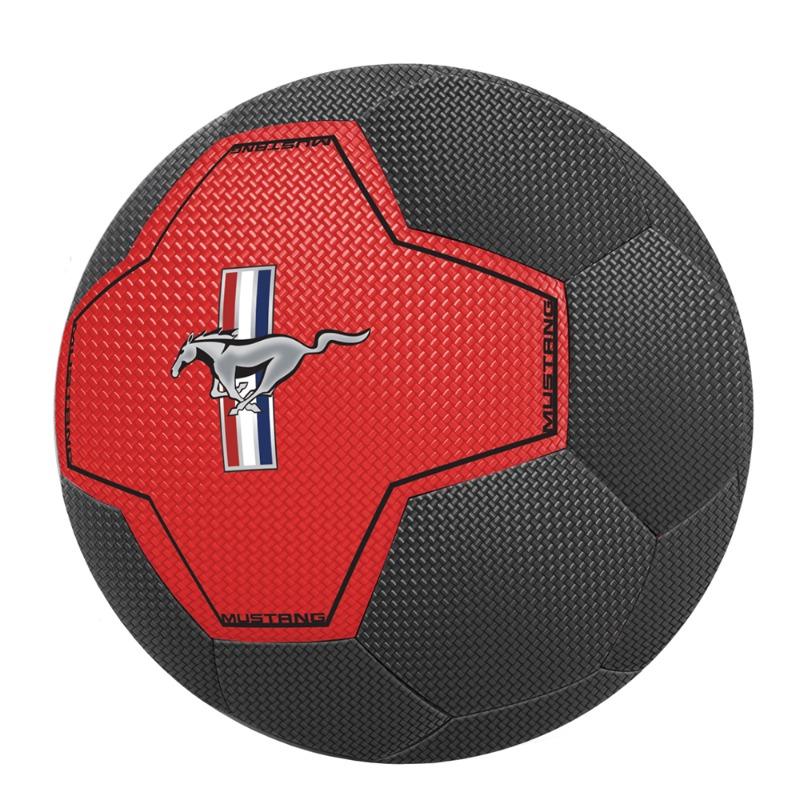 Ford Mustang Black Red Football Size 5