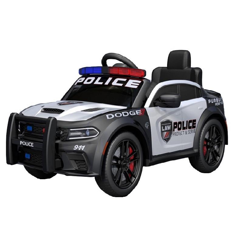 Dodge Charger Police Car Kids Ride On