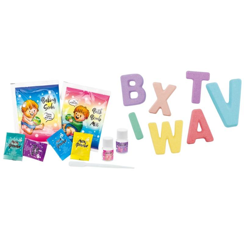 Diy Aroma Shower Fizzies Alphabet Series