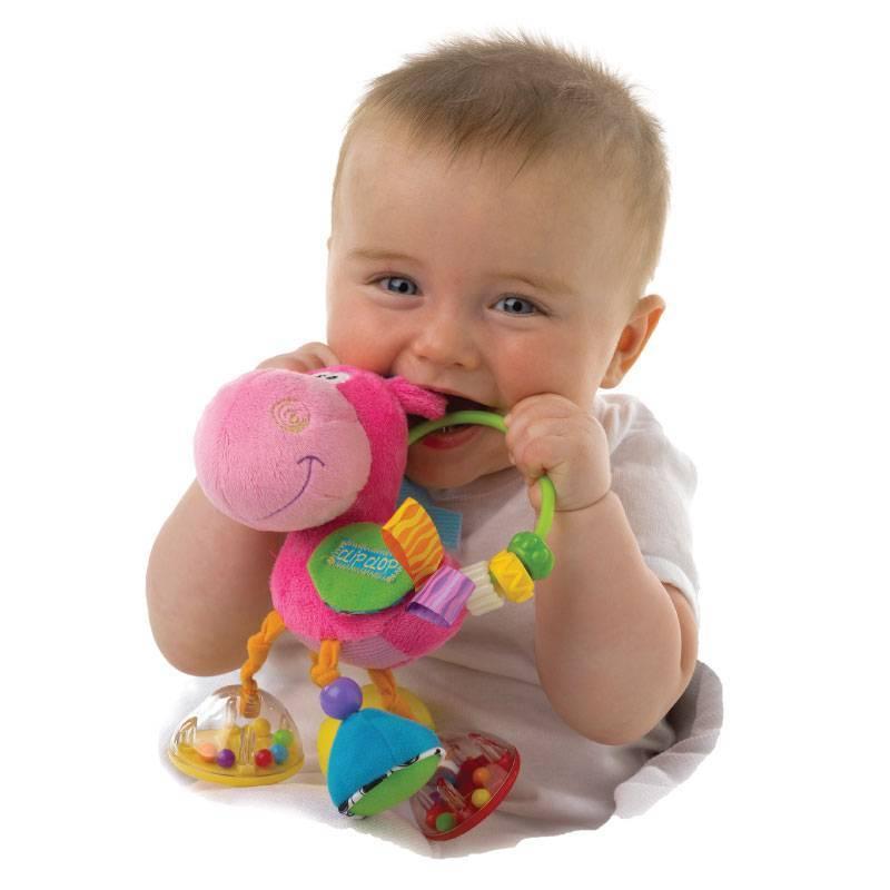 Playgro Clopette Activity Rattle - Pink