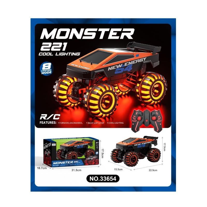 2.4G 1:10 Four Way Remote Control Car For Kids