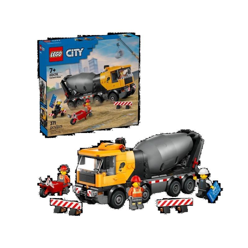 Lego Building Kit Cement Mixer 60478