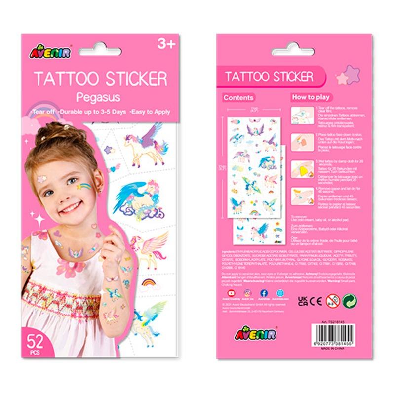 أفينير - ملصقات التاتو بتصميم الأحصنة