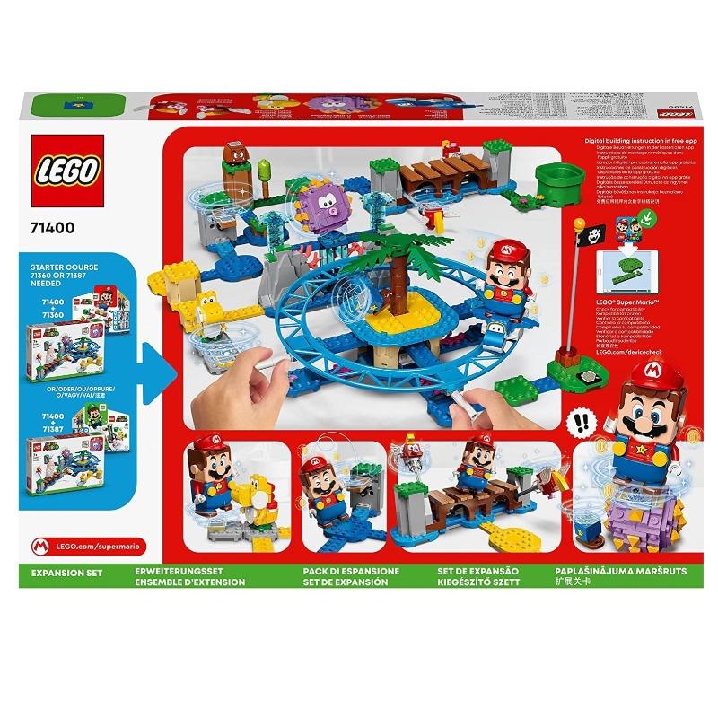 Lego Super Mario Big Urchin Beach Ride Expansion Set Building