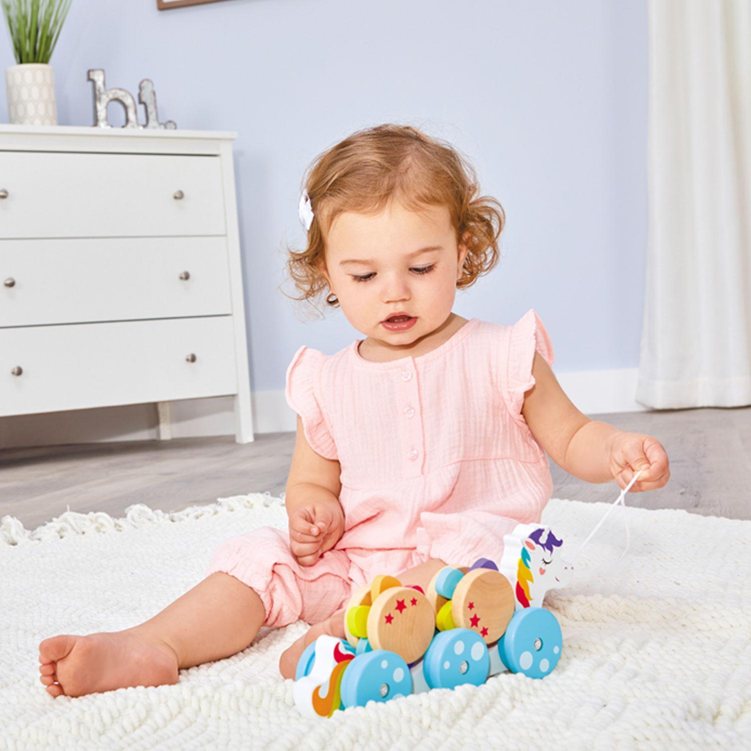 Little Tikes Wooden Critters Unicorn Pull Toy