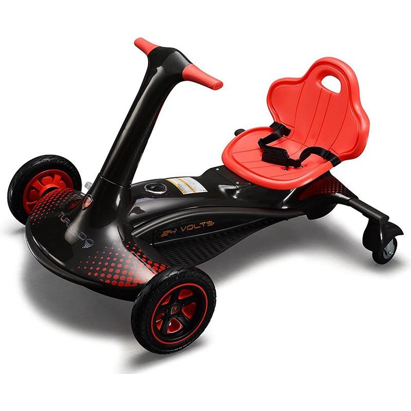 Rollplay Turnado Drift Racer 24V Ride-On - Black