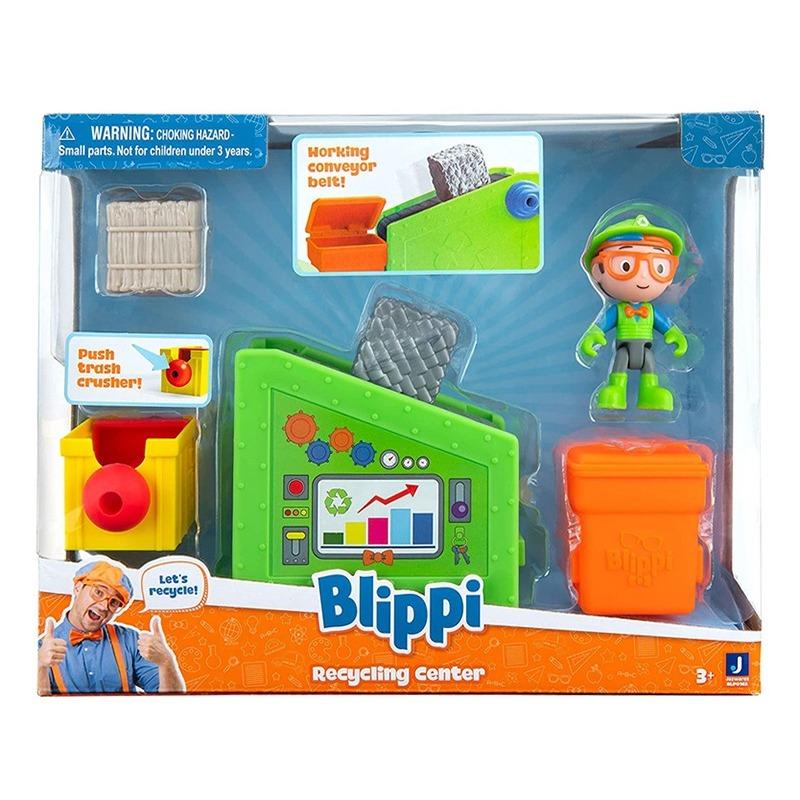 Blippi Little Adventures Recycling Centre Playset
