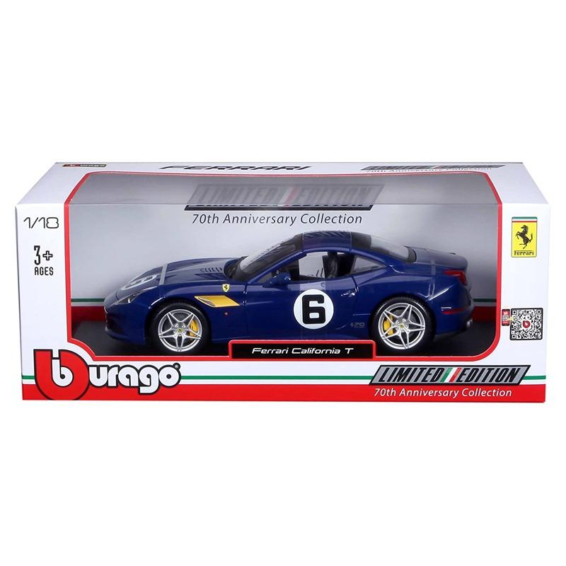 Bburago - Ferrari California T Blue Sunoco