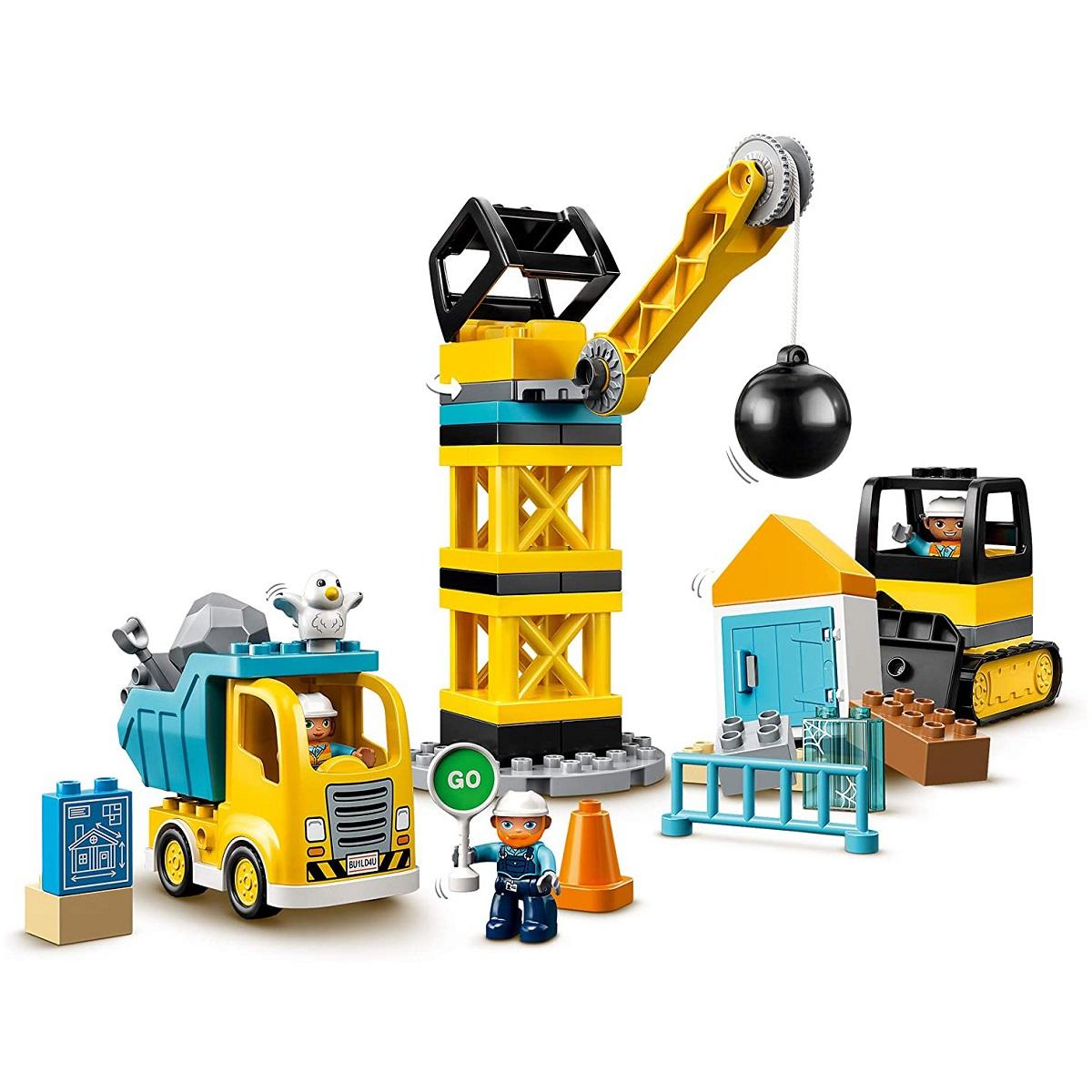 LEGO Duplo Construction Wrecking Ball Demolition