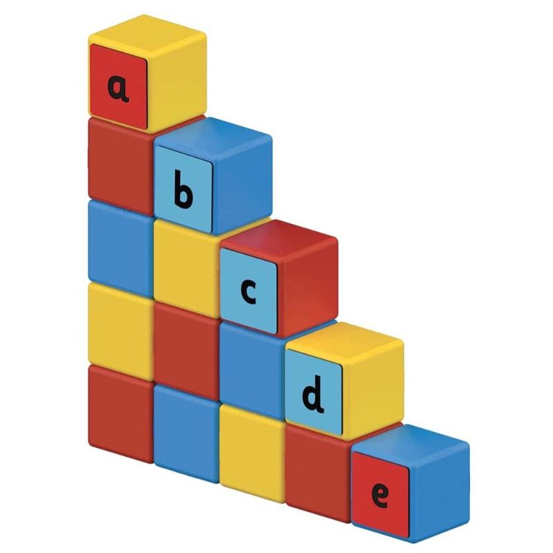 جيوماج - مجموعة مكعبات البناء المغناطيسية لتعليم الحروف 79 قطعة