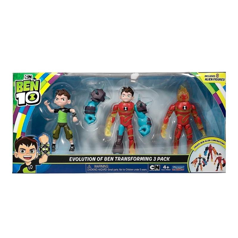 Ben 10 Evolution Of Ben Transforming Pack Of 3