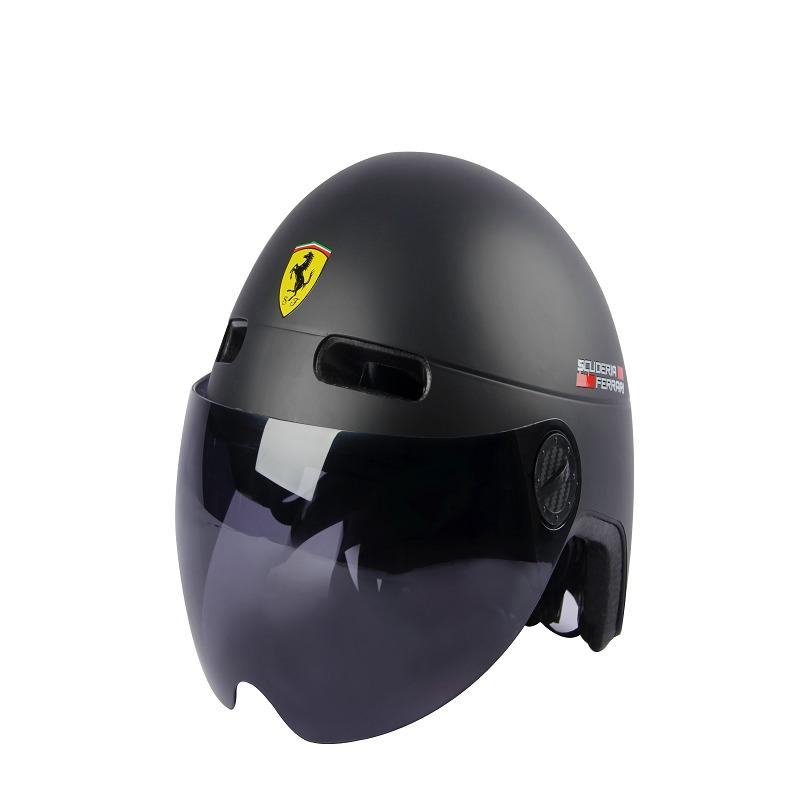 Ferrari Helmet With Eye Protection - Black