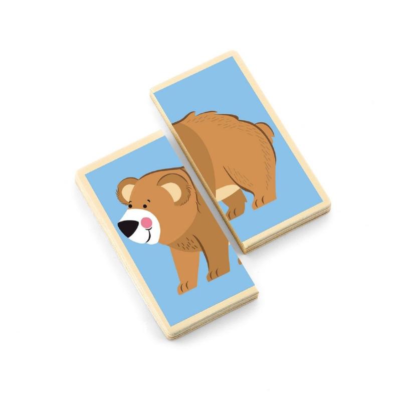 Viga Matching Puzzle - Jungle Animals