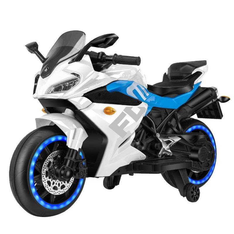 فيرست ستيب دراجة ركوب كهربائية للأطفال FC بيضاء