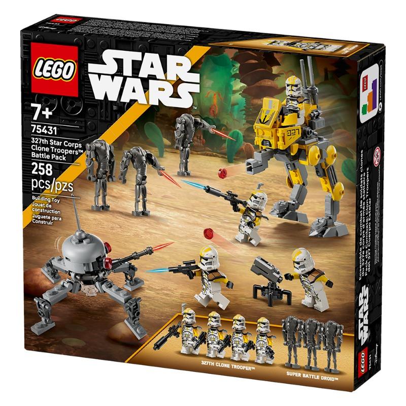 LEGO - Star Wars 327th Star Corps Clone Troopers™ Battle Pack 75431