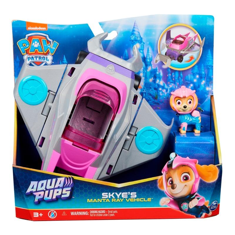 Paw Patrol - Aqua Pups figure With vehicle