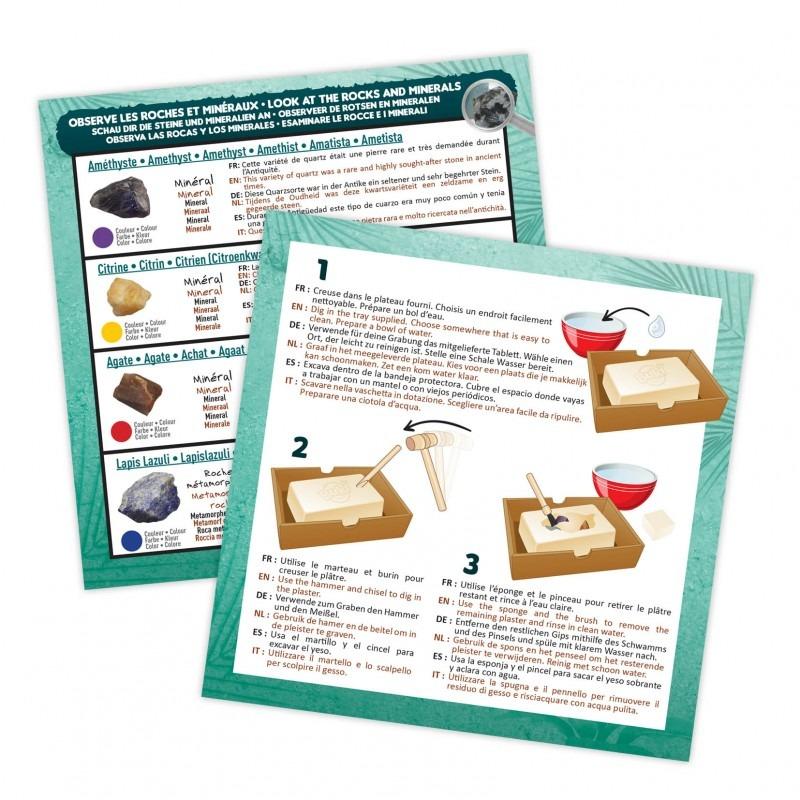 Buki - Rocks And Minerals Dig Kit