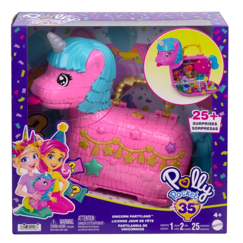 Polly Pocket 35th Celebration Unicorn Party (Window Box)