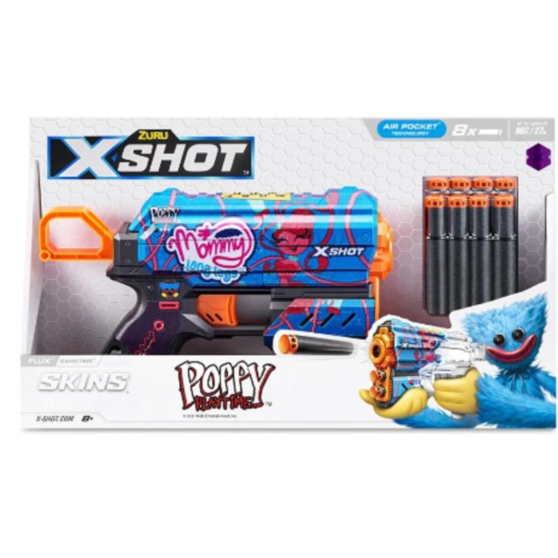 X-Shot Kenz Flux Tony 8 Toy Shotgun-Multi Color