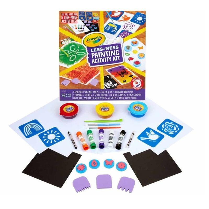 Crayola Less Mess Painting Activity Kit