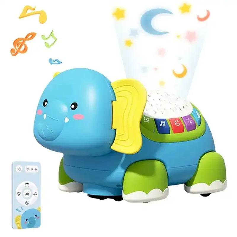 Musical Elephant With Star Projector