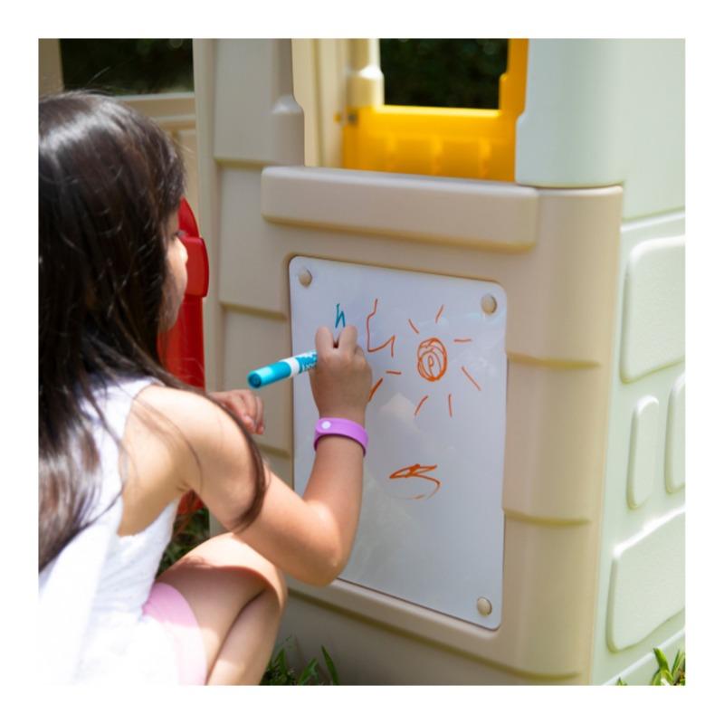 جرو إن أب 2 في 1 مركز الحيوانات الأليفة وبيت اللعب