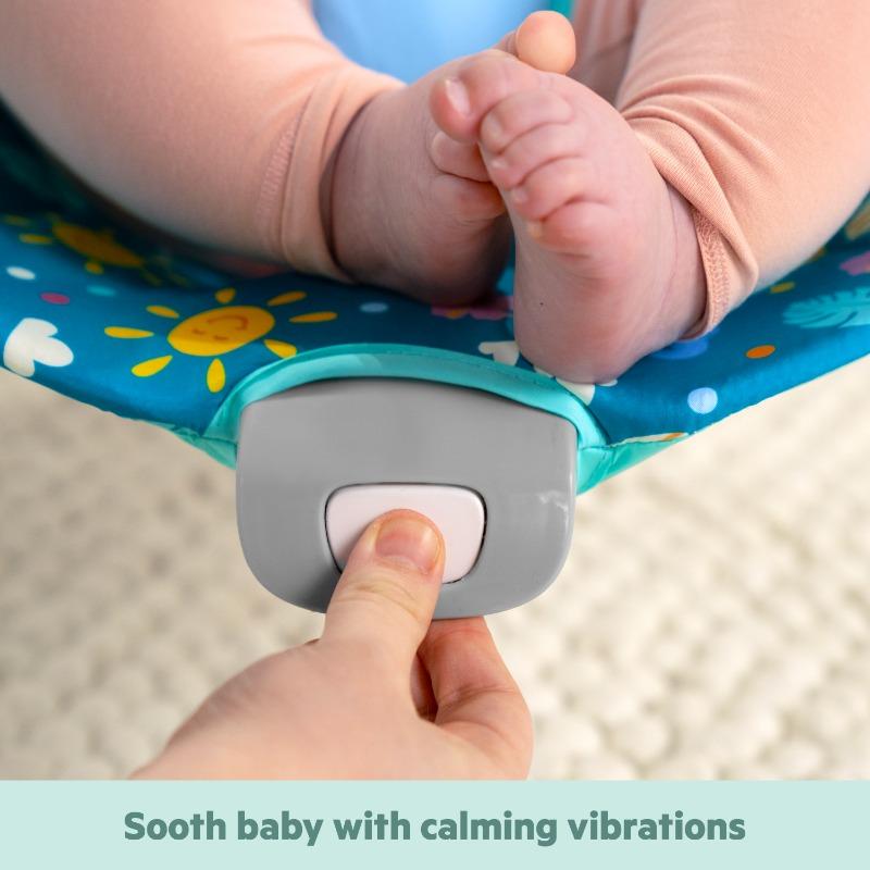 Bright Starts Disney Stitch Ohana Paradise Vibrating Bouncer