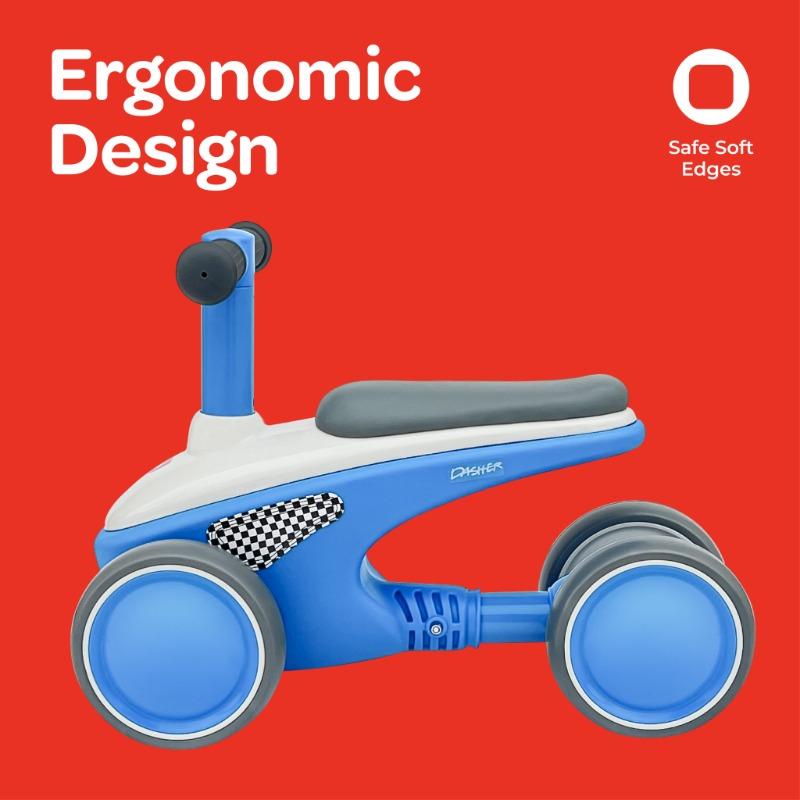 Moon Dasher Kids Balance Bike - Blue